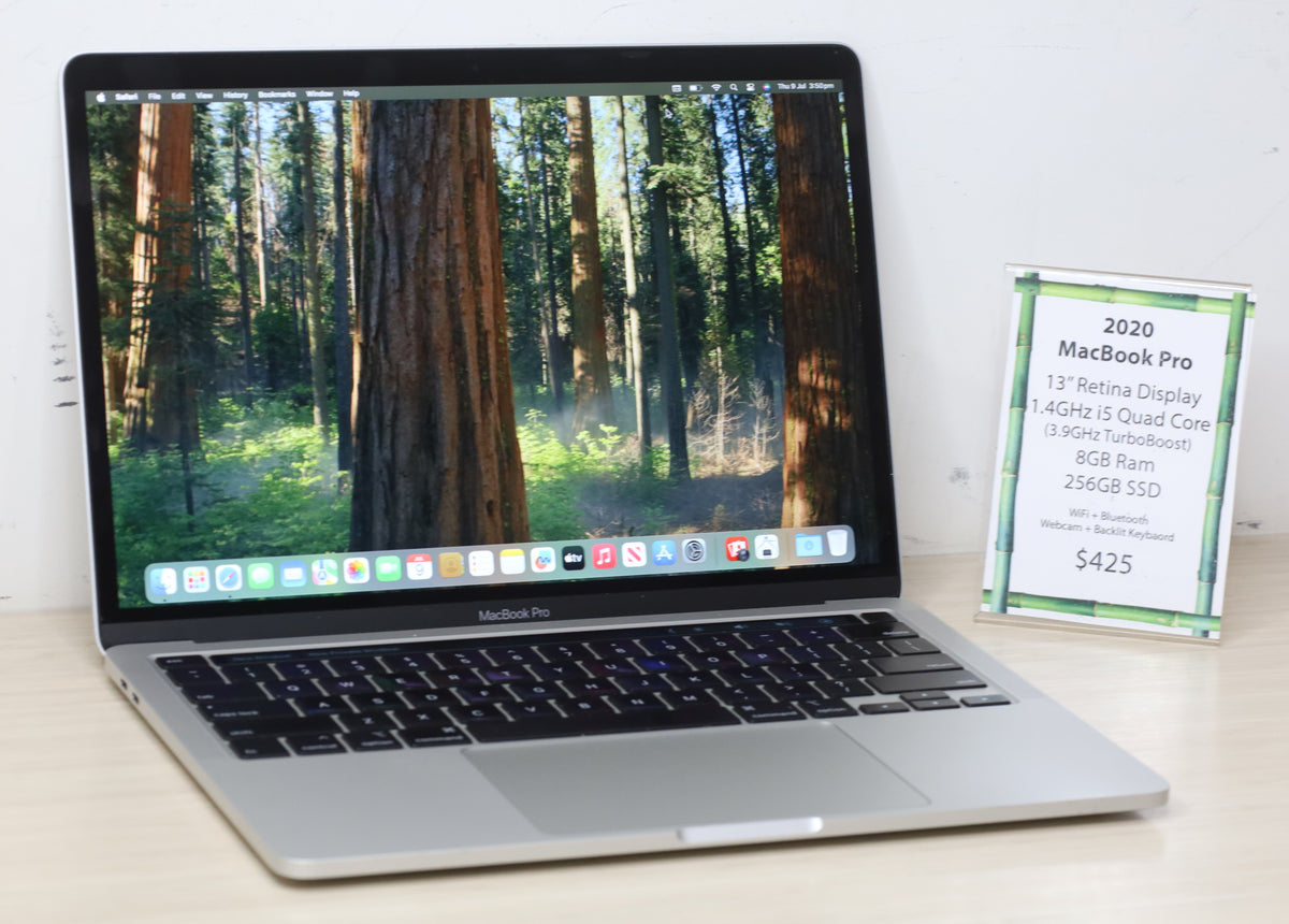 2020 MacBook Pro - 13" Retina Display, 1.4GHz i5, 8GB Ram, 256GB Storage