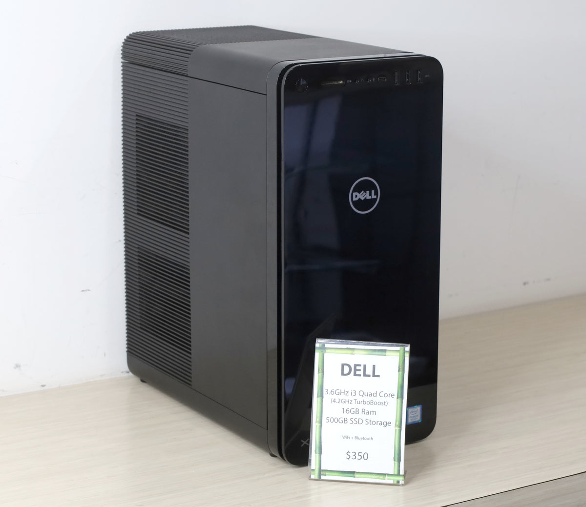 Dell XPS PC - 3.6GHz i3 Quad Core, 16GB Ram, 500GB SSD Storage