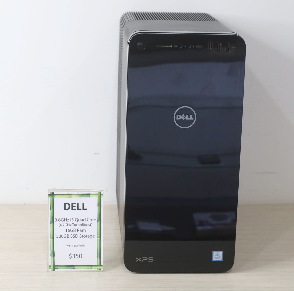 Dell XPS PC - 3.6GHz i3 Quad Core, 16GB Ram, 500GB SSD Storage
