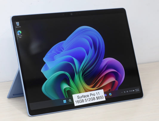 Surface Pro 11 - 16GB Ram and 512GB Storage