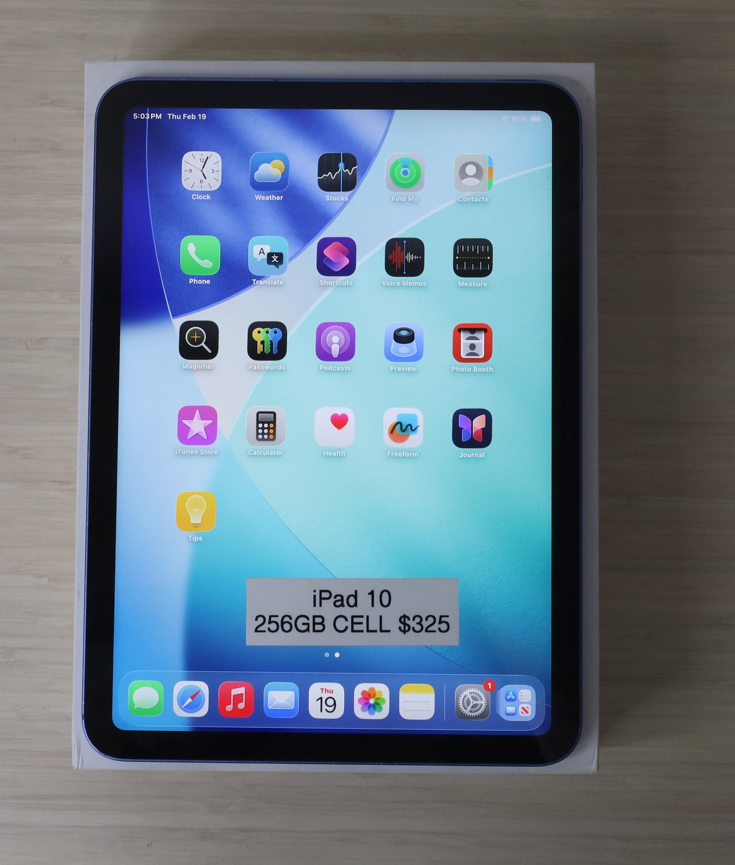 iPad 10th Generation - 256GB, Cellular