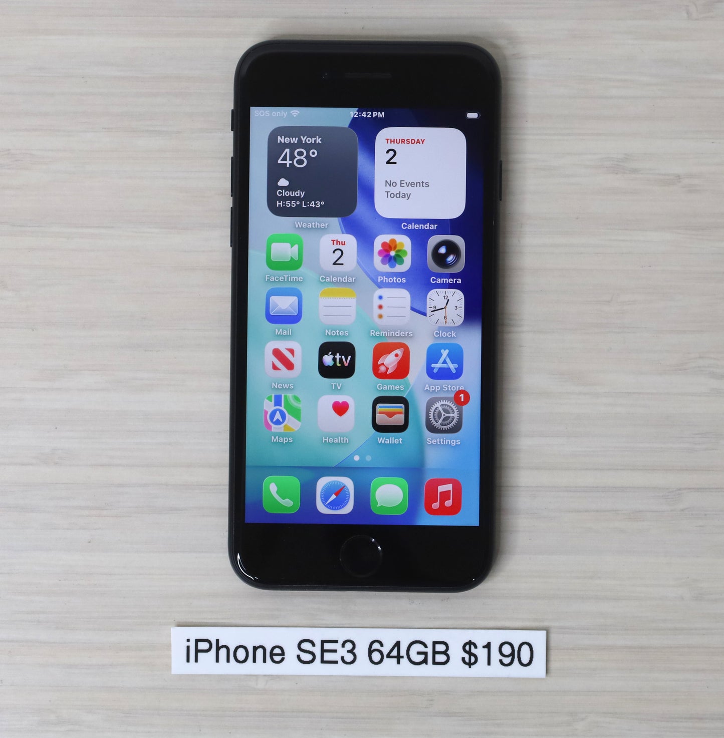 iPhone SE3 64GB - Unlocked